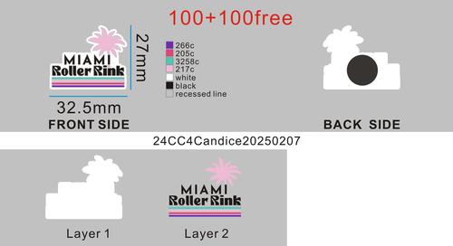 CUSTOM SHOE CHARMS - 24CC4Candice20250207