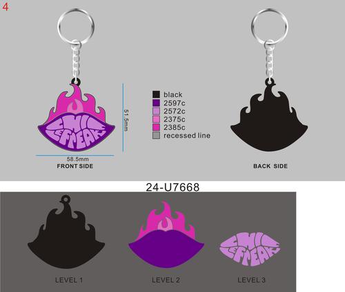 CUSTOM RUBBER KEYCHAINS - 24KY4Tim20250215
