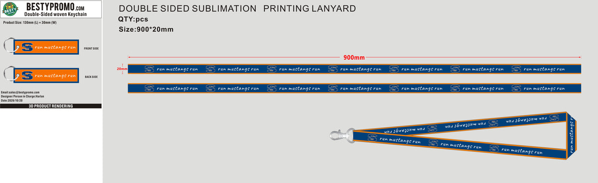 Custom Double-Sided Woven Flight Key Tags/Custom Dye Sublimation Lanyards-20261013-24