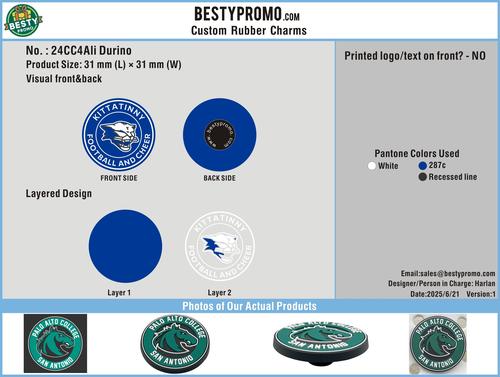 CUSTOM SHOE CHARMS -24CC4Ali Durino20250621