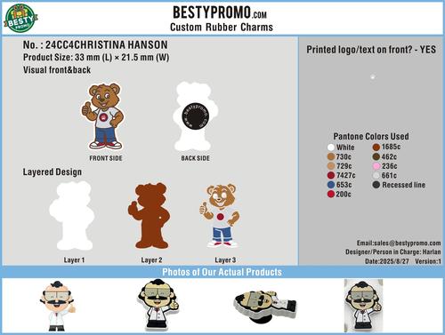 CUSTOM SHOE CHARMS - -24CC4CHRISTINA HANSON20250827