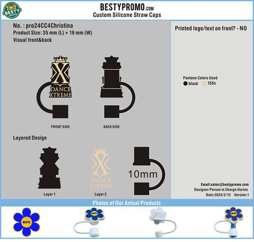 CUSTOM Silicone Straw Cap-24CC4Christina20250213