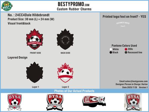 CUSTOM SHOE CHARMS -24CC4Dale Hildebrandt20250728