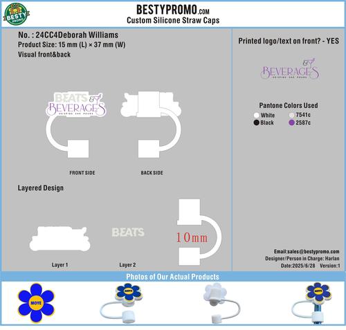 CUSTOM Silicone Straw Cap-24CC4Deborah Williams20250628