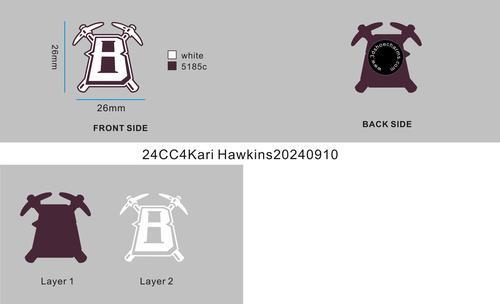 CUSTOM SHOE CHARMS - 24CC4Kari Hawkins20240910