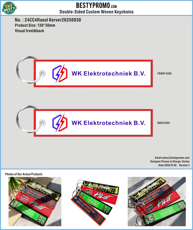 CUSTOM Double Sided Woven Keychains-24CC4Raoul Kerver20250930