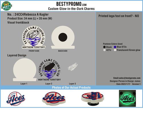 CUSTOM SHOE CHARMS - Glowing- 24CC4Rebecca A Kugler20250117