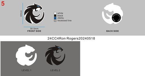 CUSTOM SHOE CHARMS - 24CC4Ron Rogers20240518