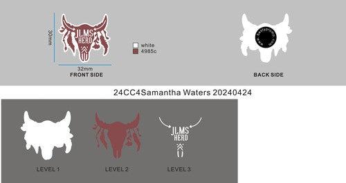 CUSTOM SHOE CHARMS - 24CC4Samantha Waters 20240424