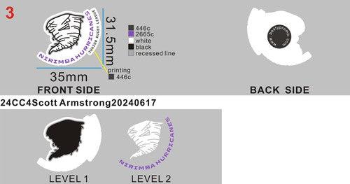 CUSTOM SHOE CHARMS -  24CC4Scott Armstrong20240617