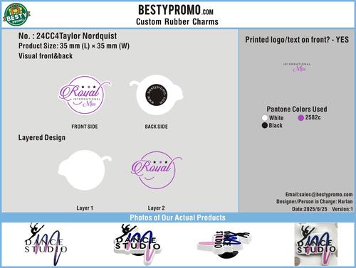 CUSTOM SHOE CHARMS - 24CC4Taylor Nordquist20250625