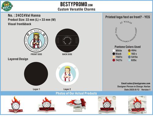 CUSTOM SHOE CHARMS - 24CC4Val Hanna20250813