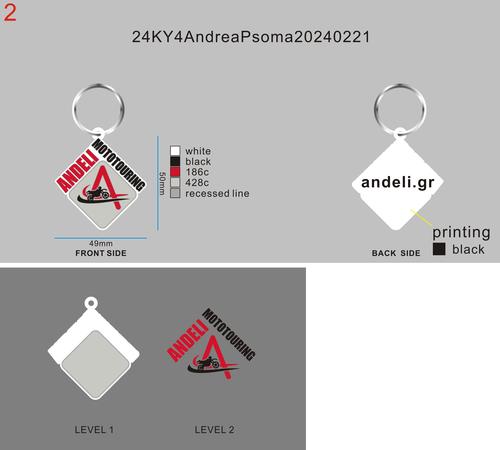 CUSTOM RUBBER KEYCHAINS - 24KY4Andrea Psoma20250811-RE