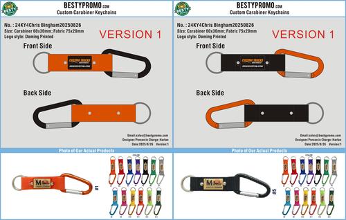CUSTOM Carabiner Keychain-24KY4Chris Bingham20250826