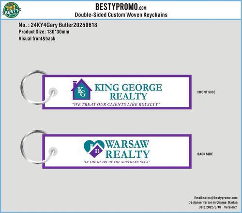 Custom Woven Keychains-24KY4Gary Butler20250618