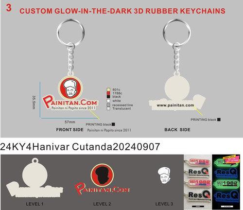 CUSTOM RUBBER KEYCHAINS -24KY4Hanivar Cutanda20240907