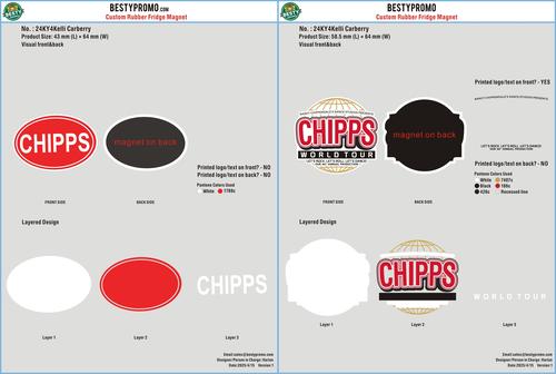 CUSTOM Custom Rubber Fridge Magnet - 24KY4Kelli Carberry20250415-rd