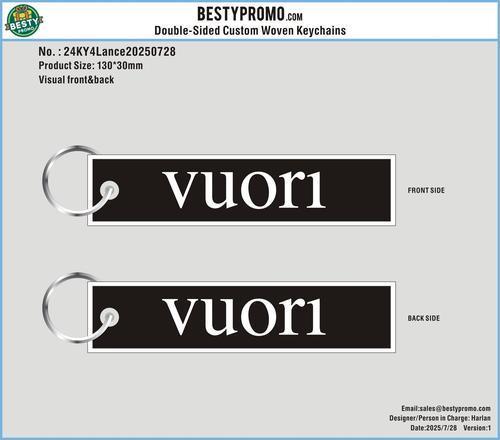 Double-Sided Custom Woven Keychains-24KY4Lance20250728