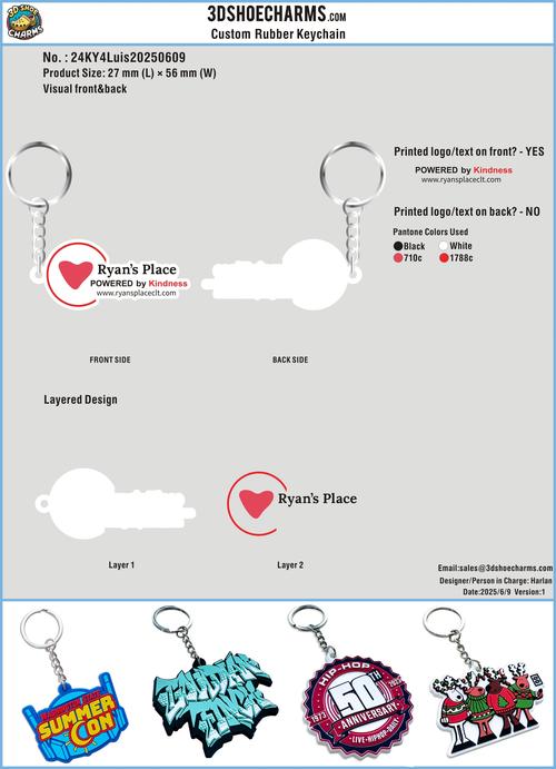 CUSTOM RUBBER KEYCHAINS - -24KY4Luis20250609-RE