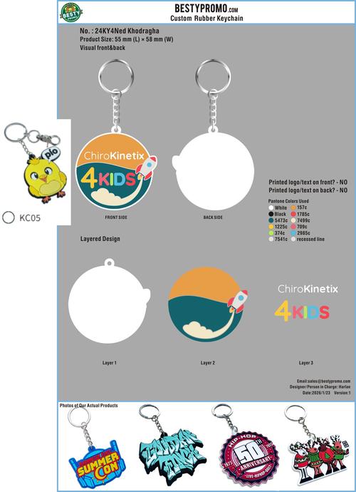 Custom 3D Die Cut Rubber Keychains-24KY4Ned Khodragha20260123