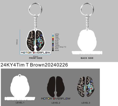 CUSTOM RUBBER KEYCHAINS - 24KY4Tim T Brown20240226