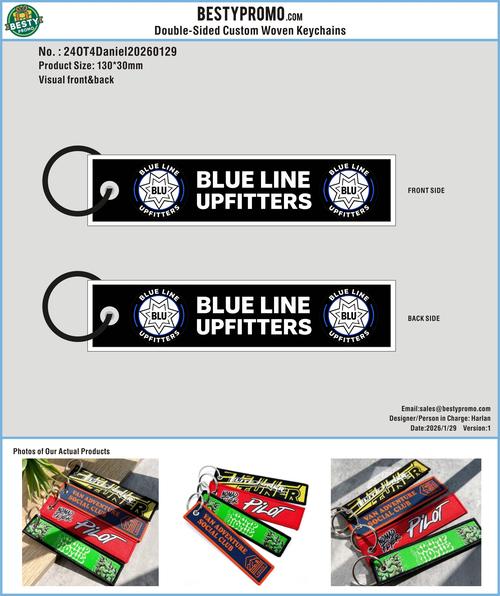 CUSTOM  Woven Flight Key Tag-24OT4Daniel20260129