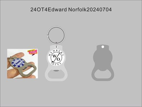 CUSTOM Zinc Alloy Bottle Opener - 8S-24OT4Edward Norfolk20240704