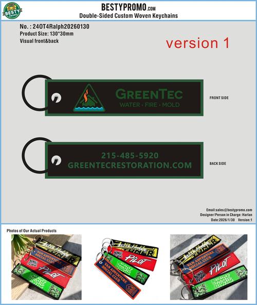 CUSTOM Woven Flight Key Tag-24OT4Ralph20260130