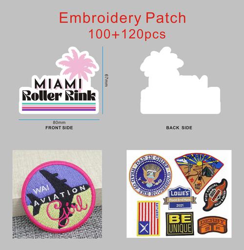 Custom Embroidery Patch -24CC4Mariah20250123-Make up the difference