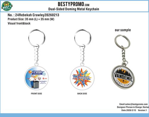 Custom Metal Keychain with Doming -24Rebekah Crawley20260213
