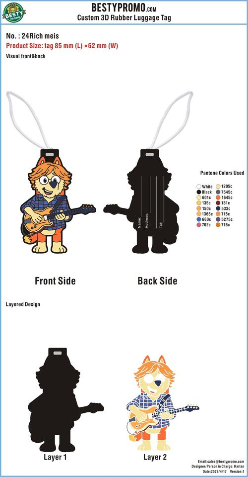 Custom 3D Die-Cut Soft PVC Luggage Tag-20260422-24-re