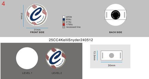 CUSTOM VERSATILE SHOE CHARMS-25CC4KelliSnyder