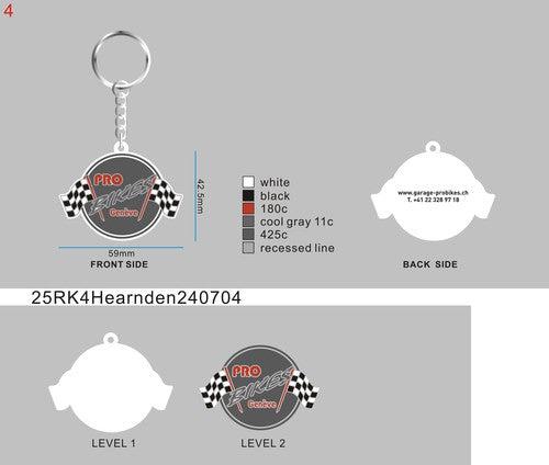 CUSTOM 3D DIE CUT RUBBER KEYCHAINS-25RK4Hearnden240704-1