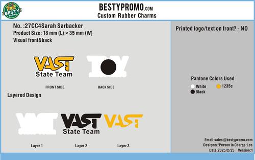 CUSTOM CLOG CHARM 27CC4Sarah Sarbacker