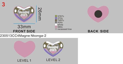 PERSONALIZED LOGO CLOG CHARMS - 230513CC4Magne Nkonga