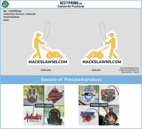 Custom Air Freshener-31ot4Trisha251022