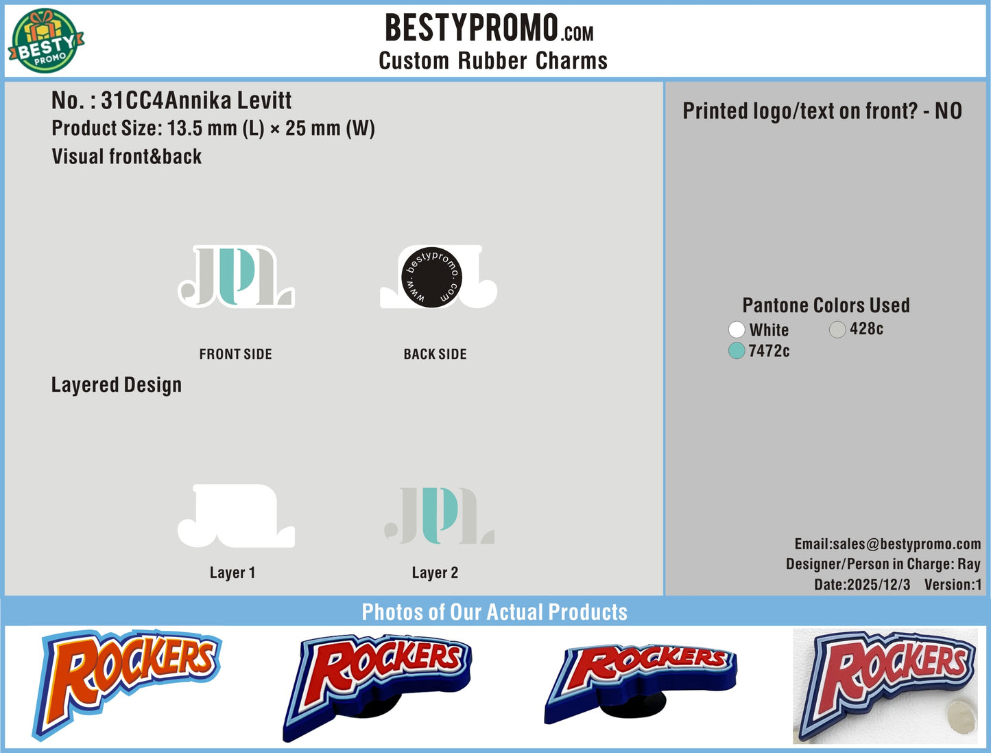 Custom Shoe Charms-31CC4Annika Levitt251203