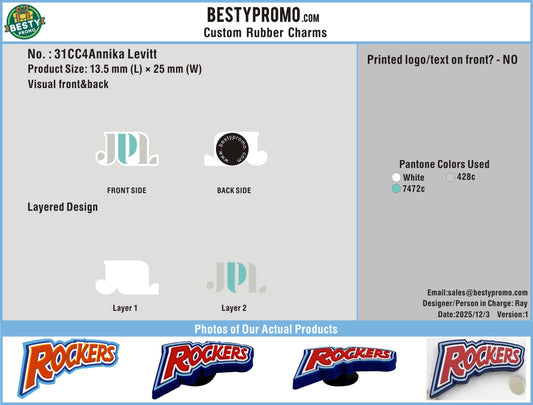 Custom Shoe Charms-31CC4Annika Levitt251203