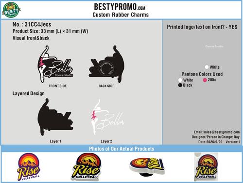 CUSTOM SHOE CHARMS-31CC4Jess250929