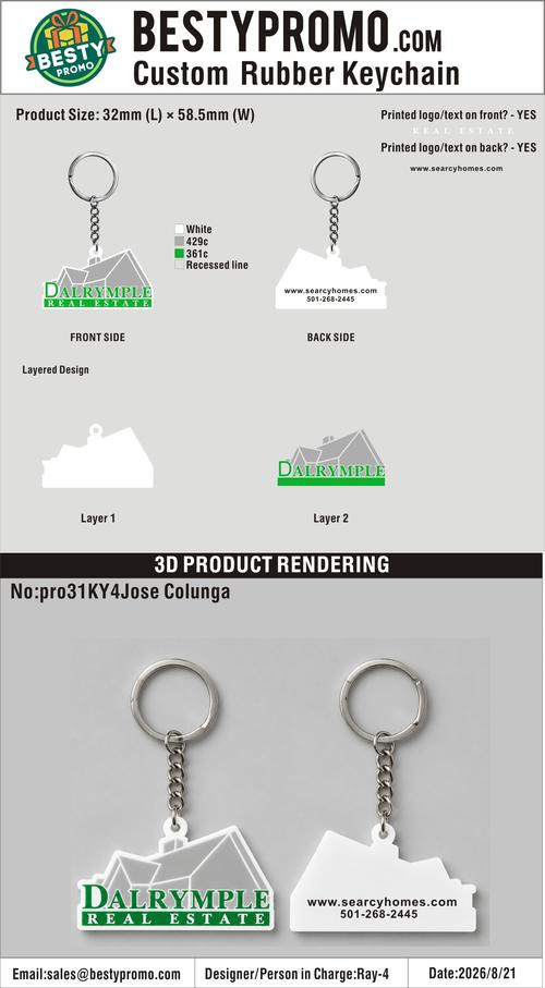 Custom 3D Die Cut Rubber Keychains-20260901-31-1