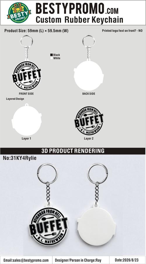 Custom 3D Die Cut Rubber Keychains-20260830-31