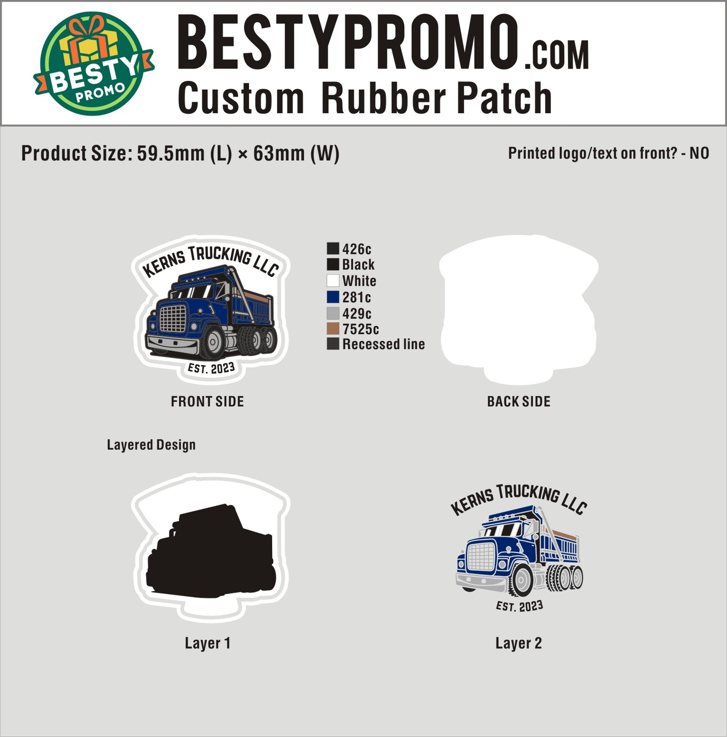 Custom PVC Rubber Patch-260731-31