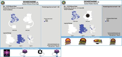 Custom 3D Rubber Fridge Magnet-31FM4Kevin Root251021