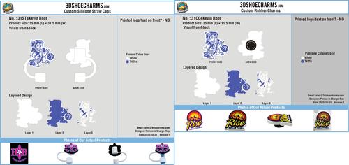 Custom 3D Rubber Fridge Magnet-31FM4Kevin Root251021