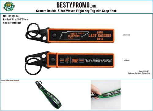 Custom Woven Wrist Loop Keychain -20260512-31