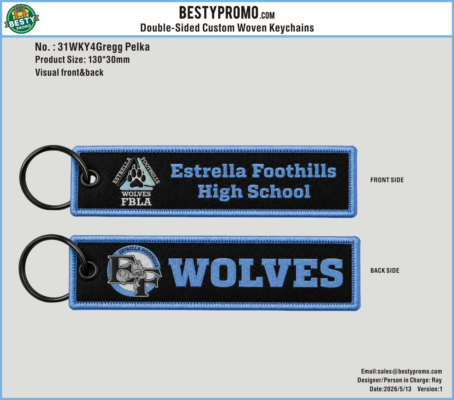 Custom Double-Sided Woven Flight Key Tag-20260625-31