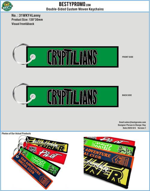 Double-Sided Custom Woven Keychains-31WKY4Lanny250807-RE