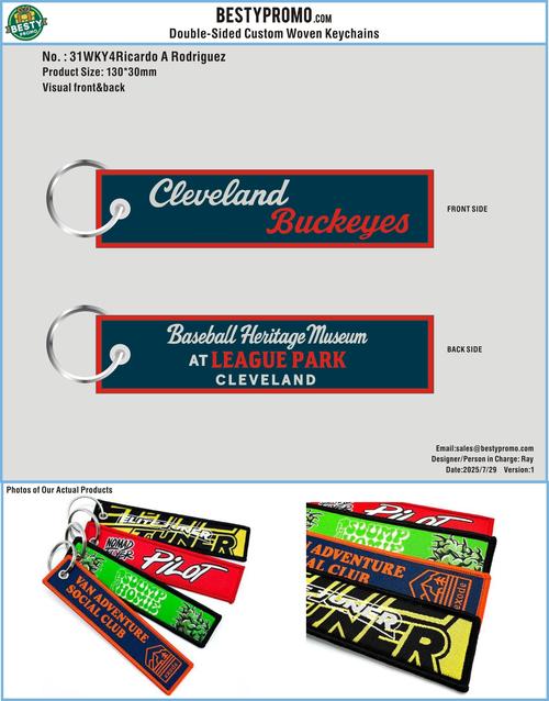 Double-Sided Custom Woven Keychains-31WKY4Ricardo A Rodriguez250729