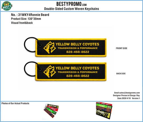 Custom Double-Sided Woven Flight Key Tag-20260421-31