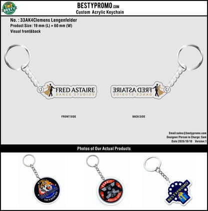 Custom Double-Sided Woven Flight Key Tag & Acrylic Keychain - Sample - 20261011 - 33